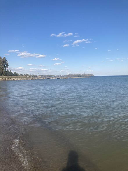 Lake Erie from Luna Pier