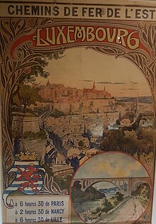 Luxembourg railway poster Luxembourg railway poster.jpg