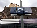 Lyon 5e - Gare Saint-Paul, plaque.jpg