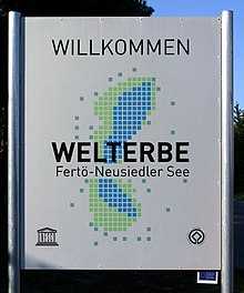 Hinweistafel UNESCO-Welterbe