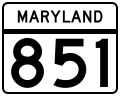 Thumbnail for Maryland Route 851