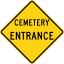 MUTCD-OH W11-H13 (Cemetery Entrance).svg