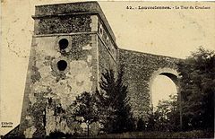 Louveciennes, aqueduc, la Tour du Couchant