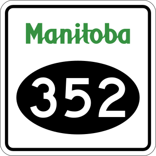 <span class="mw-page-title-main">Manitoba Provincial Road 352</span> Provincial road in Manitoba, Canada