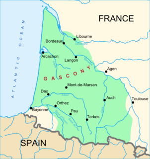 <span class="mw-page-title-main">Gascony</span> Former French territory