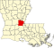 Mapa de Luisiana destacando Avoyelles Parish.svg