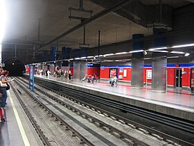 Illustrativt billede af artiklen Mar de Cristal (Madrid metro)