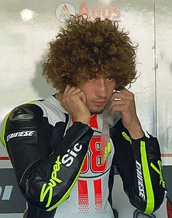 <span class="mw-page-title-main">Marco Simoncelli</span> Italian motorcycle racer