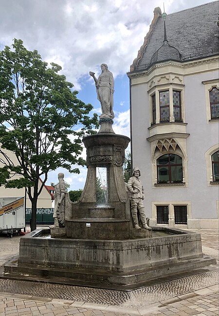 Marktbrunnen in Schönebeck