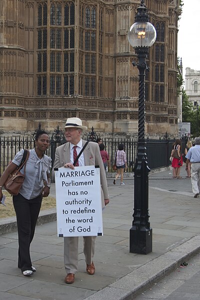 File:Marriage (Same Sex Couples) Bill - Third Reading protester.jpg