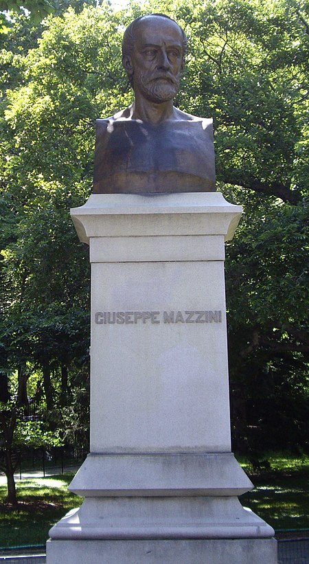 Mazzini statue