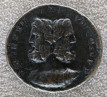 Medaille des Commodus aus dem Jahr 187