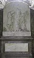 Memorial in the ruins of St Bride's Kirk in the grounds of Blair Castle