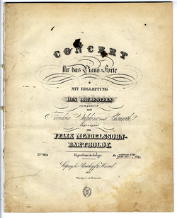 Image illustrative de l’article Concerto pour piano no 1 de Mendelssohn
