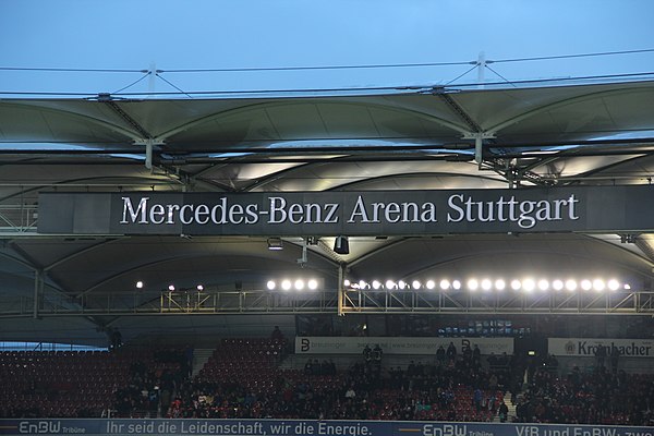 Name logo of Mercedes-Benz-Arena