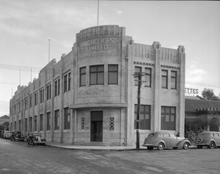 <span class="mw-page-title-main">Michelides Tobacco Factory</span> Art deco building in Perth, Western Australia