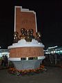 बाङ्ला एकाडेमीको परिसरमा अवस्थित भाषा आन्दोलनका सहिदहरूको मूर्ति
