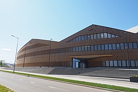 Здание перед сдачей в эксплуатацию (лето 2019)
