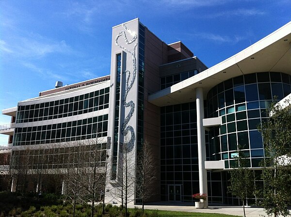 The Natural and Environmental Sciences building.