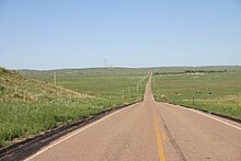 N-92 in the Sandhills, between Arthur and Tryon NE 92 Sandhills.JPG