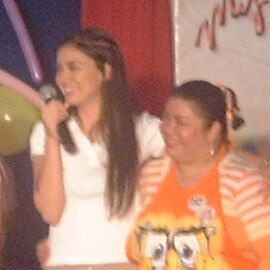 Nadine Samonte (left)