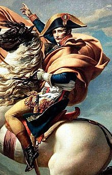 Napoleon Crossing the Alps - Wikipedia