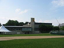 BB&N's Nicholas Athletic Center from the side. Nicholas Athletic Center.JPG