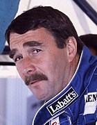 Nigel Mansell, campeón de pilotos en la temporada 1992