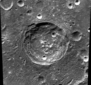 <span class="mw-page-title-main">Stoney (lunar crater)</span> Crater on the Moon