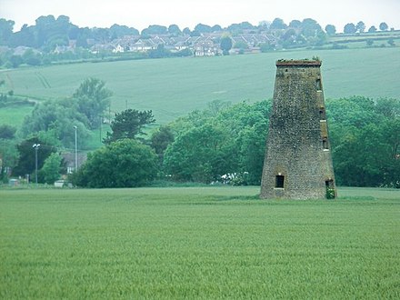 The shell of the tower mill