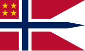 Rank Flag of a General, Norwegian Army