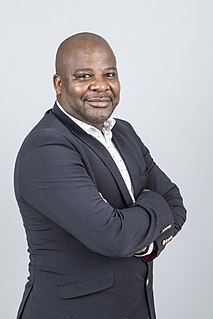 Nqaba Bhanga South African politician (born 1977)