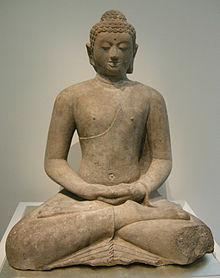 Amida celestial Buddha Nswag, indonesia giava centrale, amitabha buddha, tardo VIII-meta del IX secolo.JPG