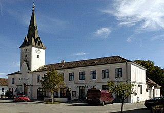 Schrattenthal Place in Lower Austria, Austria