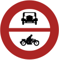 Verkehrsverbot für Kraftwagen und Krafträder[16]