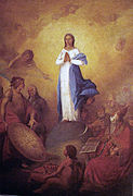 Manuel Días de Olivo: Alegoría de Nuestra Señora de la Conceição, 1813, Museo Nacional de Bellas Artes.