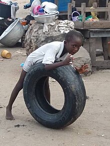 James Town, Accra. One of many poor African childrens.jpg