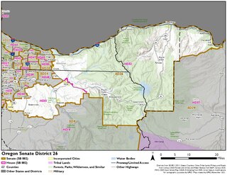 <span class="mw-page-title-main">Oregon's 26th Senate district</span>