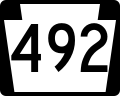 Thumbnail for Pennsylvania Route 492