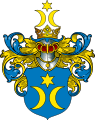 герб Пруска Остоя – използван от родовете Финк (или Финке, или Финк фон Финкенщайн), Скшетшевски и Лински.