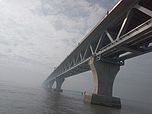 Padma Multipurpose Bridge in Bangladesh Padma Bridge 20211209 (07).jpg