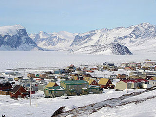 Pangnirtung Place in Nunavut, Canada