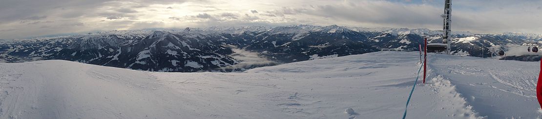 Panorama von der Hohen Salve