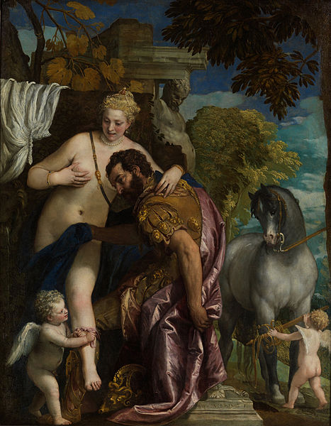 File:Paolo Veronese - Mars and Venus United by Love - Google Art Project.jpg