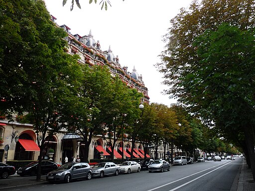 Paris avenue montaigne