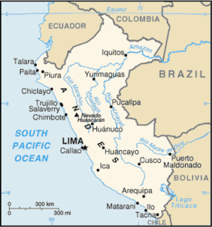 Peta Peru