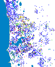 Perth CoB dots