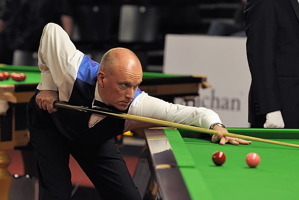 Ebdon at the 2014 German Masters