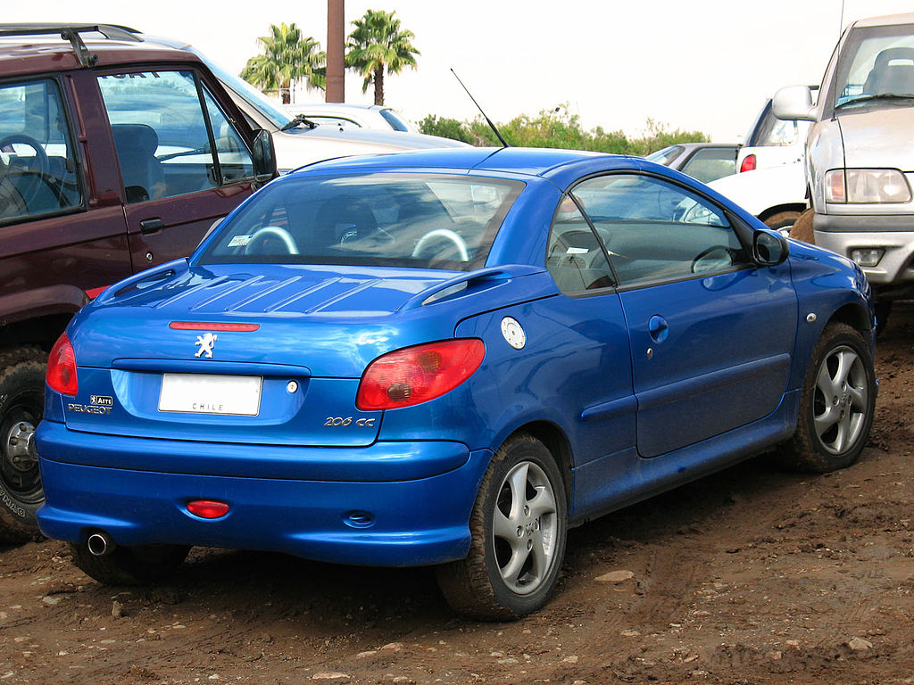 Peugeot 206 5P XR usado (2007) color Azul precio $3.390.000