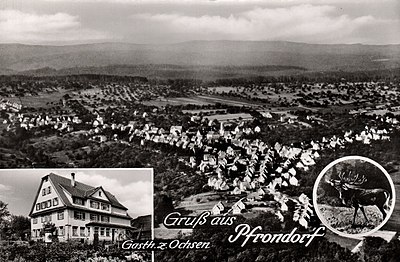 Pfrondorf. Gasthaus zum Ochsen (AK 546B7 Gebr. Metz).jpg